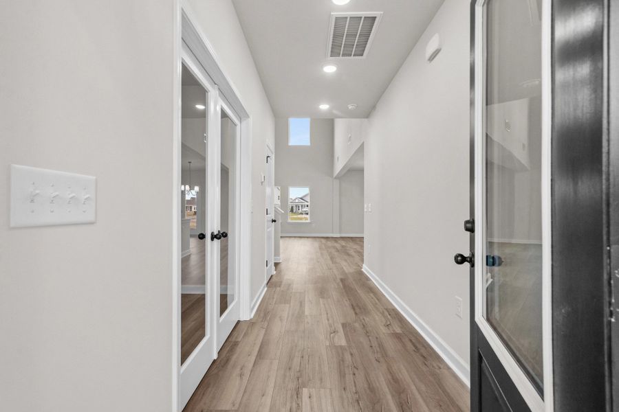 Similar Monroe floorplan for inspiration - features and finishes vary