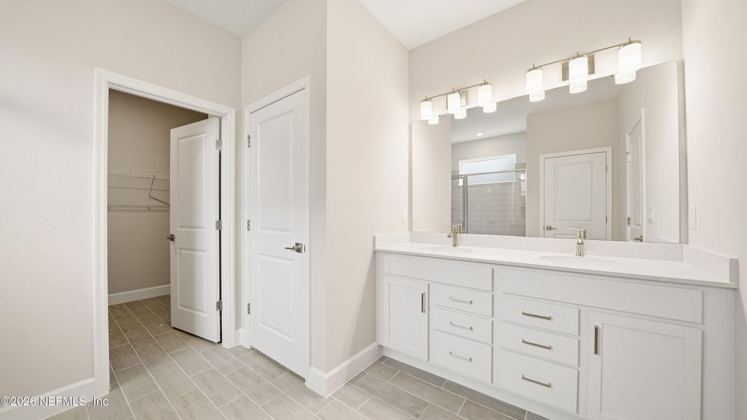 Furnished interior view inside a new home in , Palm Coast (Image 16).