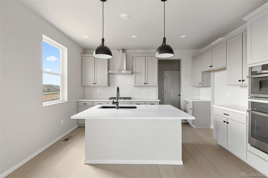 Furnished interior view inside a new home in The Legacy Collection at Talon Pointe, Thornton (Image 10).