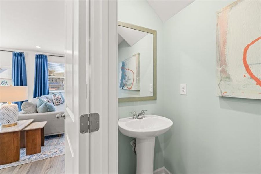 Furnished interior view inside a new home in Towns at Ivy Creek, Buford (Image 33).