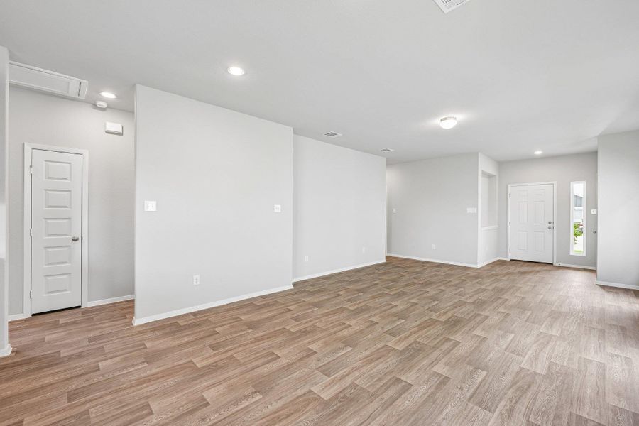 Spacious, unfurnished interior of a new home in Cascade, Liberty Hill (Image 21). Spacious, unfurnished interior of a new home in Cascade, Liberty Hill (Image 21).