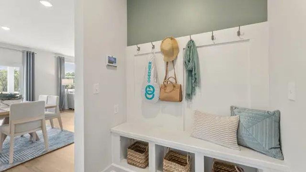Furnished interior view inside a new home in Reserve at Gum Springs, Jefferson (Image 12).