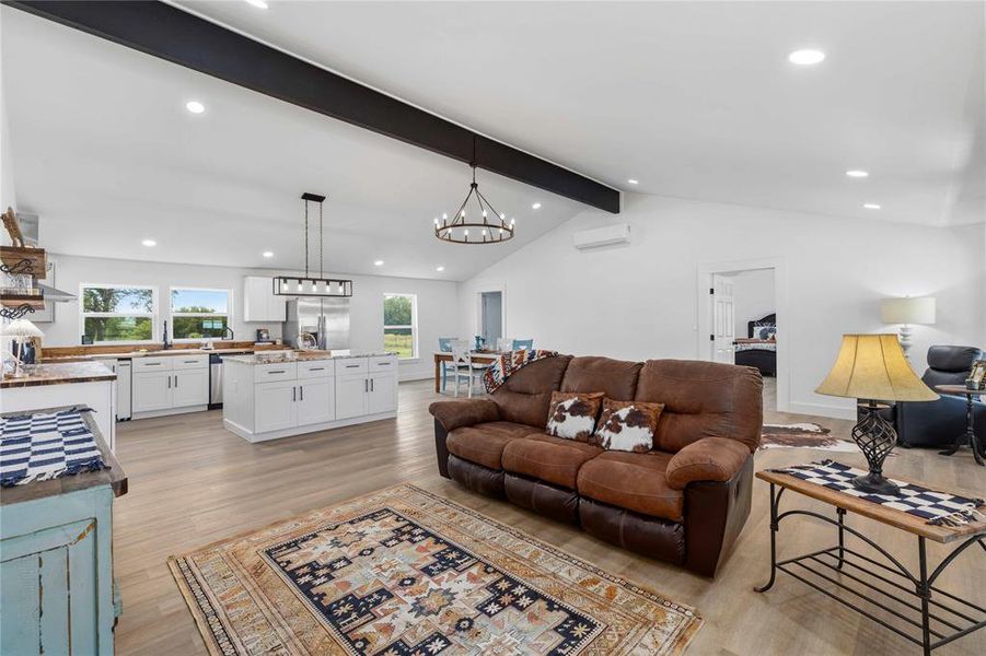 Furnished interior view inside a new home in , Zephyr (Image 14).