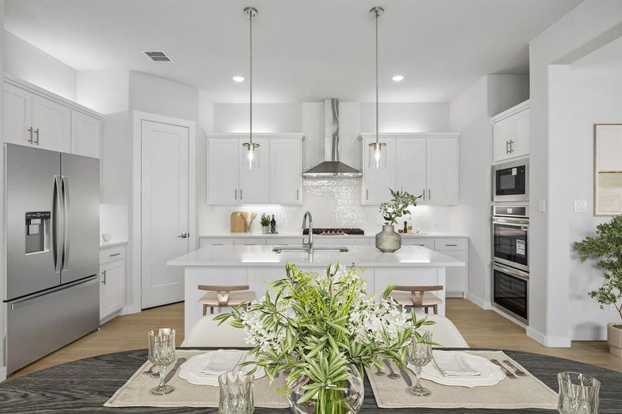 Kitchen in the Picasso II home plan by Trophy Signature Homes – REPRESENTATIVE PHOTO Kitchen in the Picasso II home plan by Trophy Signature Homes – REPRESENTATIVE PHOTO