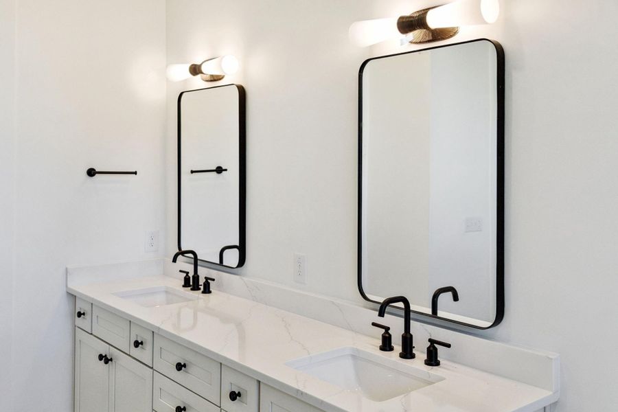 Furnished interior view inside a new home in Overlook at Copahee Sound, Awendaw (Image 12).