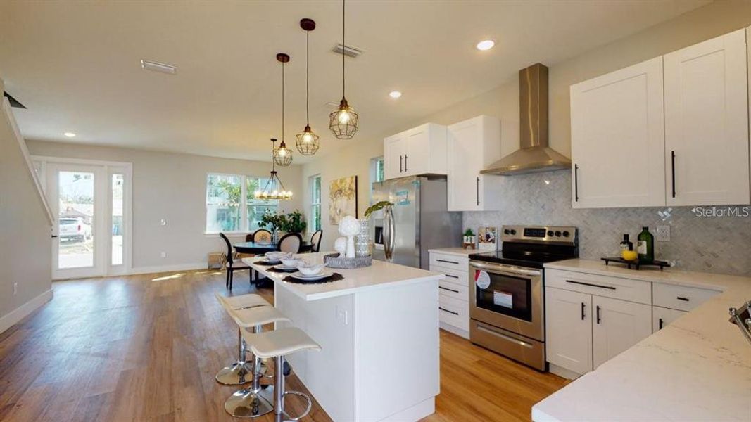 Furnished interior view inside a new home in , St. Petersburg (Image 16).
