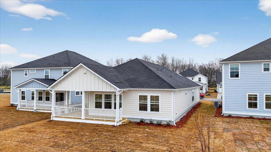 Exterior details and patio area of a home in , Summerville (Image 31).