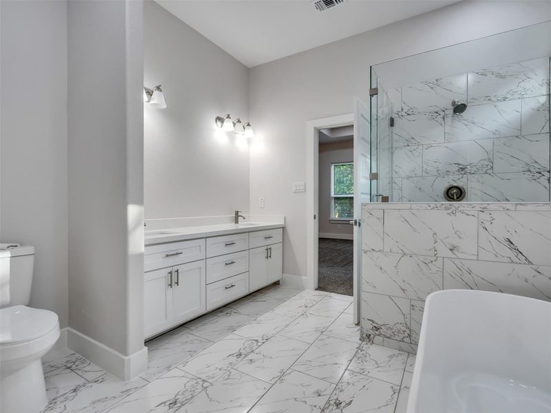 Furnished interior view inside a new home in , Dickinson (Image 6).