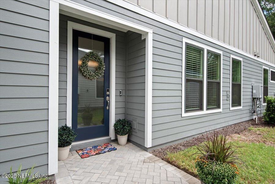 Front exterior of a new home in , Jacksonville, FL, highlighting curb appeal (Image 19). Front exterior of a new home in , Jacksonville, FL, highlighting curb appeal (Image 19).