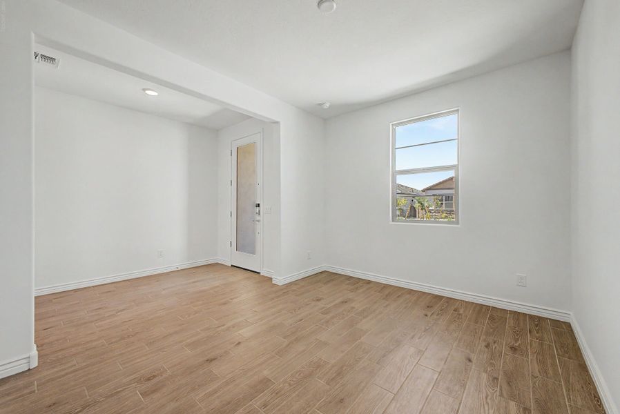 Spacious, unfurnished interior of a new home in Miravida, Surprise (Image 14). Spacious, unfurnished interior of a new home in Miravida, Surprise (Image 14).