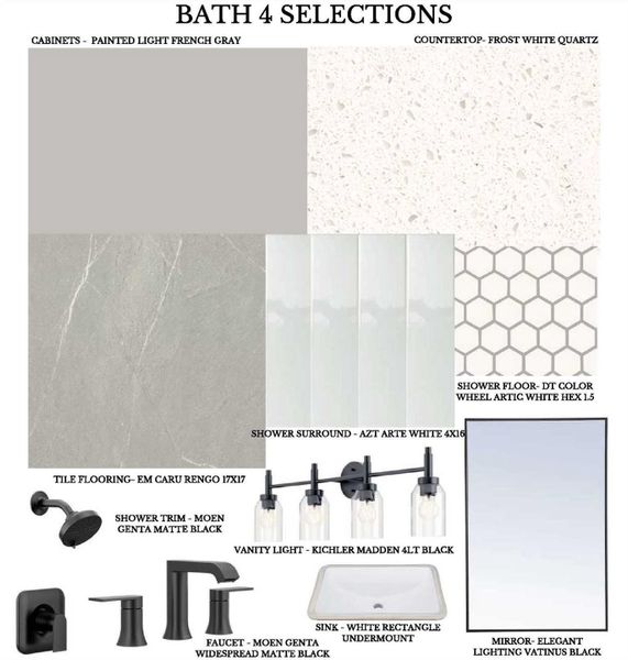 Sample of building materials used in homes in Towne Lake, Cypress (Image 5).