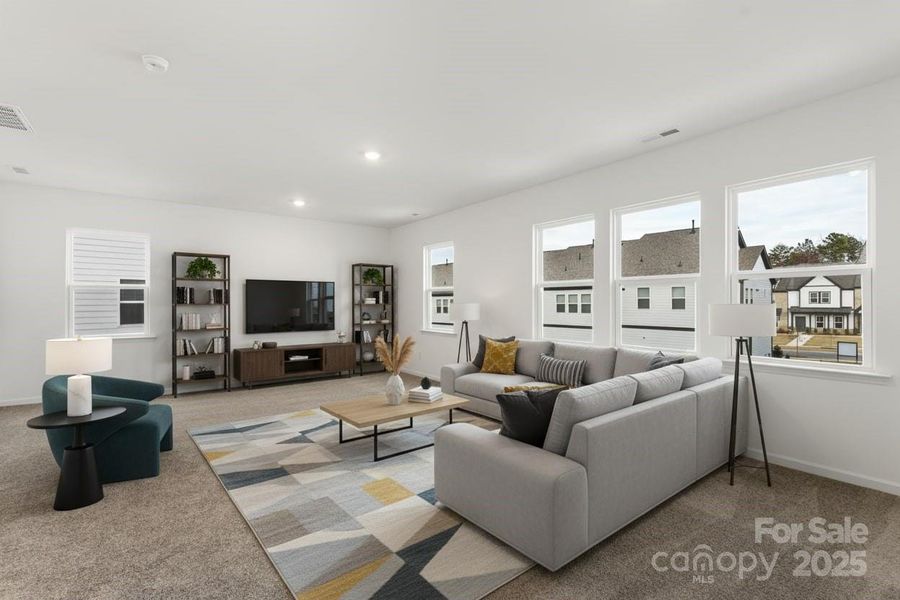 Furnished interior view inside a new home in , Indian Land (Image 5).