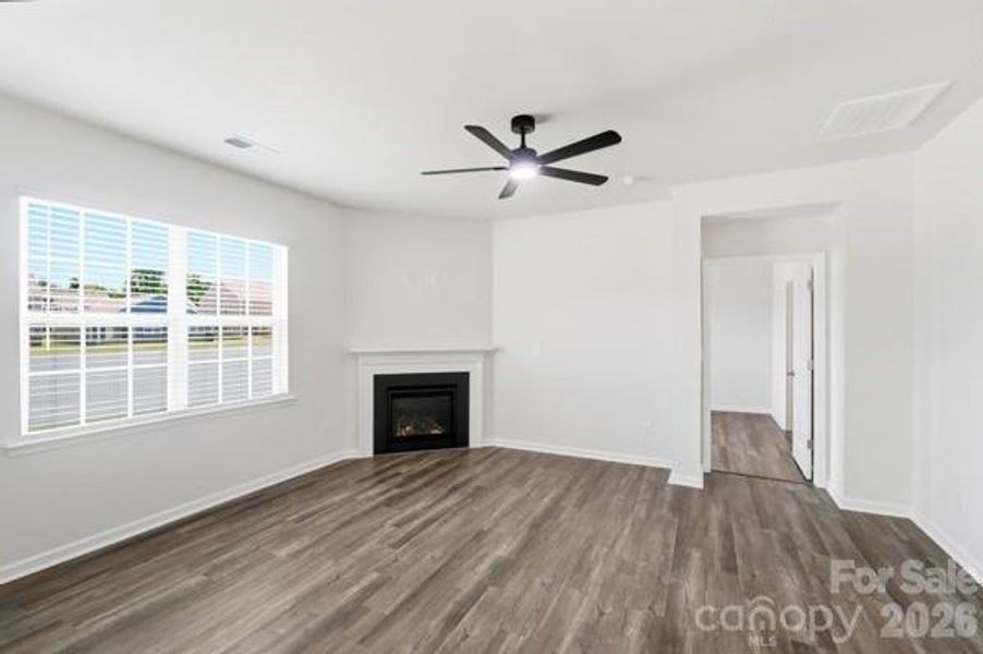 Spacious, unfurnished interior of a new home in Secrest Commons, Monroe (Image 44).