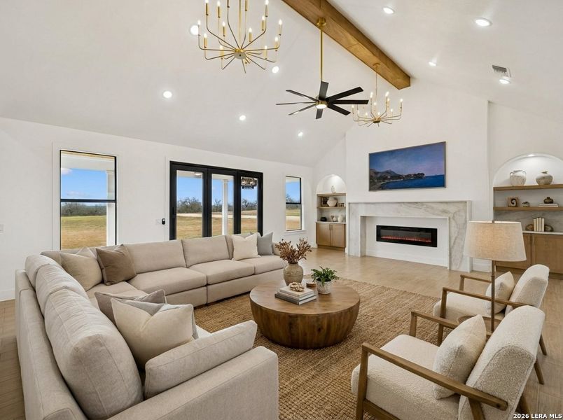 Furnished interior view inside a new home in , Floresville (Image 5).