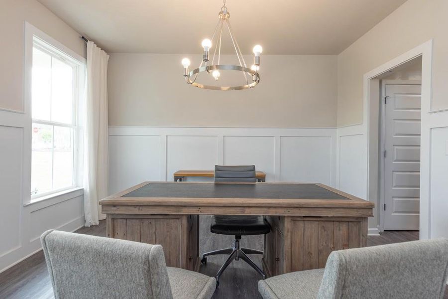 Furnished interior view inside a new home in Sutton's Landing, Statham (Image 9).