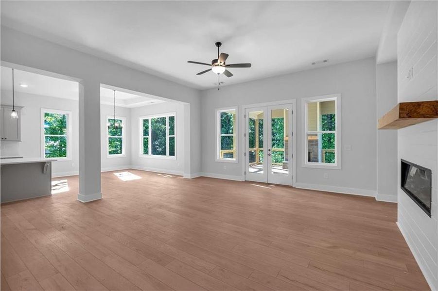 Spacious, unfurnished interior of a new home in , Rome (Image 28).