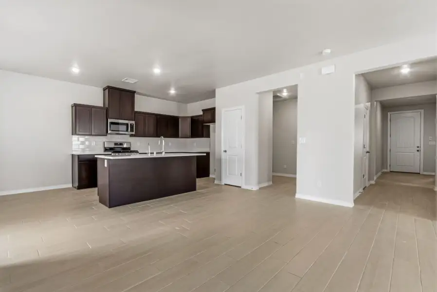 Representative furnished interior of a home built from the Poppy by View Homes in Paseo del Este, El Paso (Image 18).