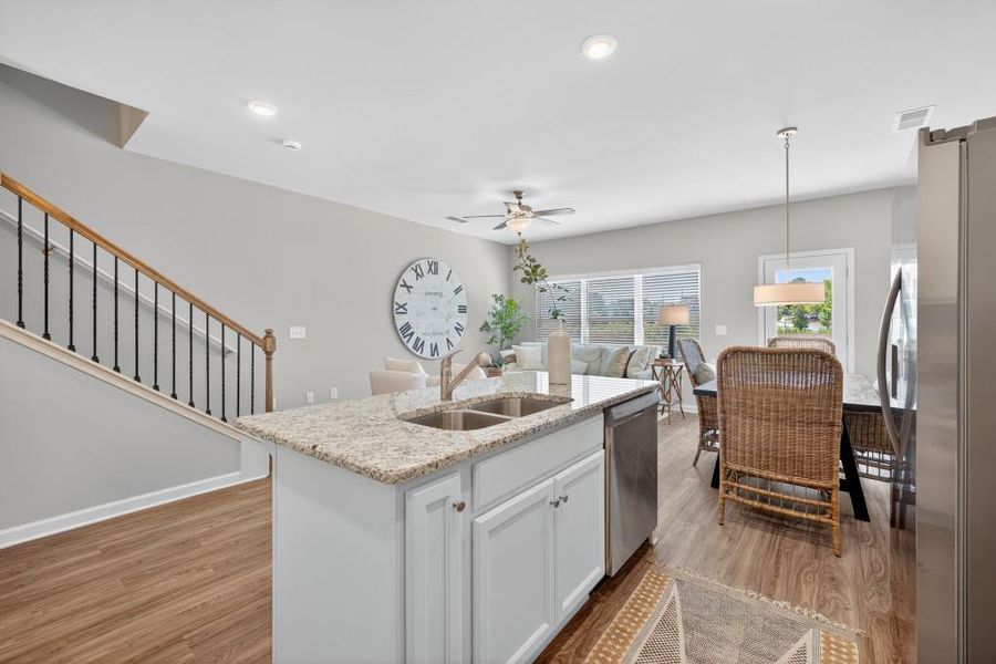 Furnished interior view inside a new home in , Douglasville (Image 23).