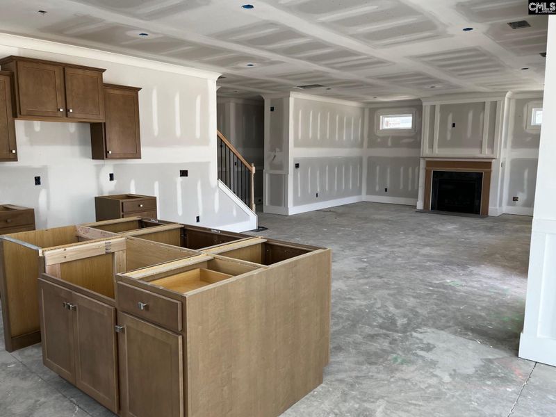 In-progress construction of a new home in Blythewood Farms, Blythewood, SC (Image 12).