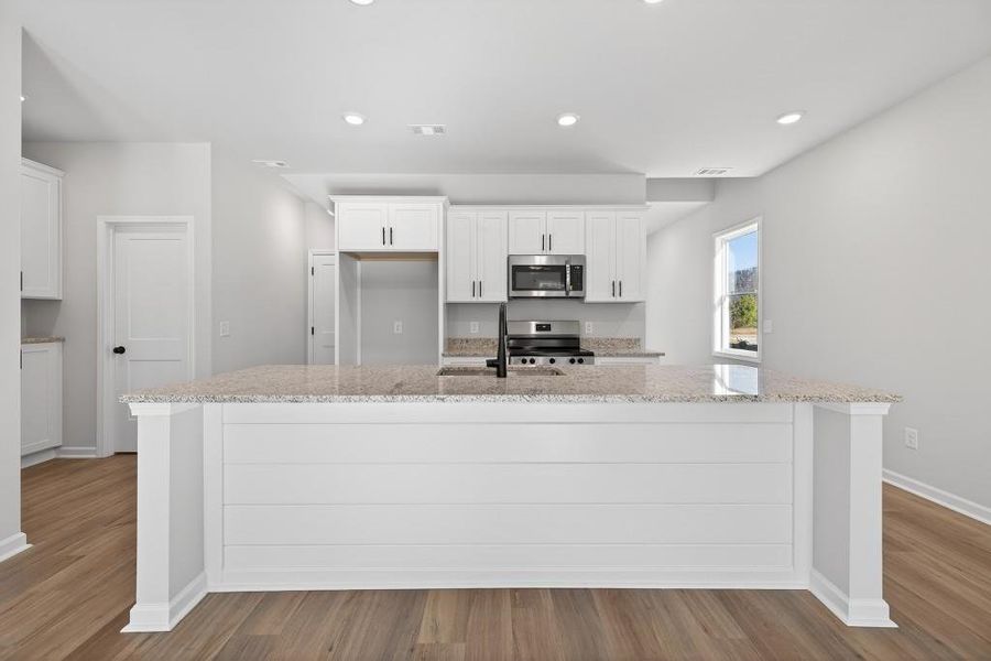 Furnished interior view inside a new home in , Commerce (Image 12).