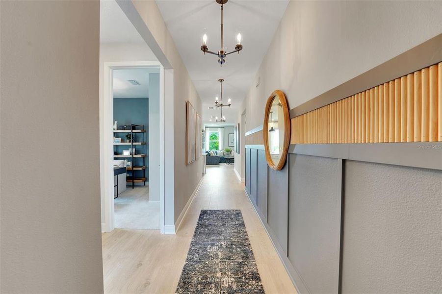 Furnished interior view inside a new home in Willowbrook North, Winter Haven (Image 4).