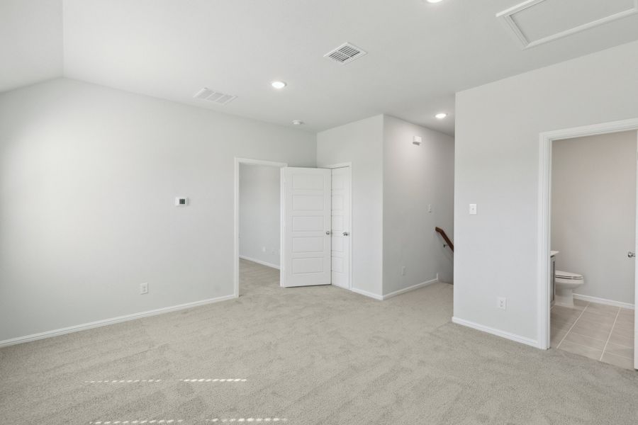 Game Room in the Holden home plan by Trophy Signature Homes – REPRESENTATIVE PHOTO Game Room in the Holden home plan by Trophy Signature Homes – REPRESENTATIVE PHOTO