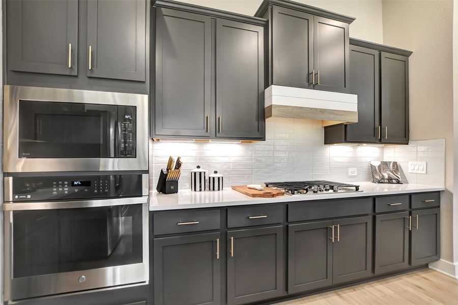 Furnished interior view inside a new home in Lone Star Landing, Montgomery (Image 18).