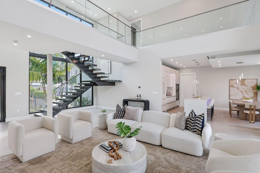 Furnished interior view inside a new home in , Wilton Manors (Image 13). Furnished interior view inside a new home in , Wilton Manors (Image 13).