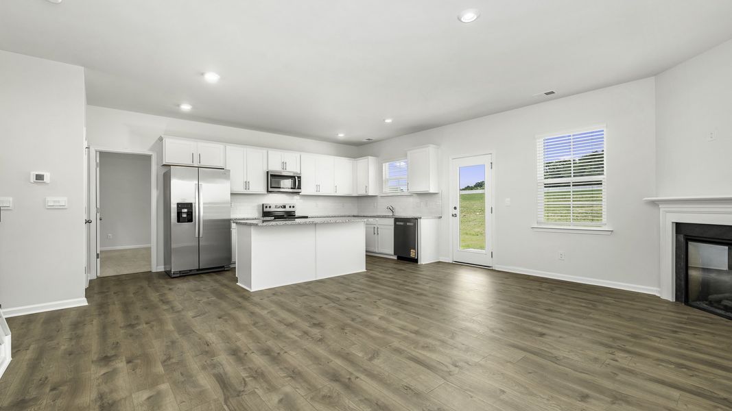 Furnished interior view inside a new home in Forest Creek, Winston-Salem (Image 4).