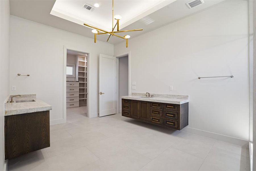 Furnished interior view inside a new home in , Fort Worth (Image 16). Furnished interior view inside a new home in , Fort Worth (Image 16).