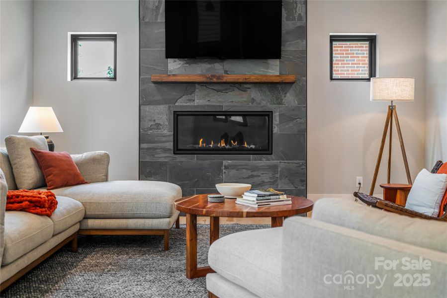 Furnished interior view inside a new home in , Asheville (Image 14).