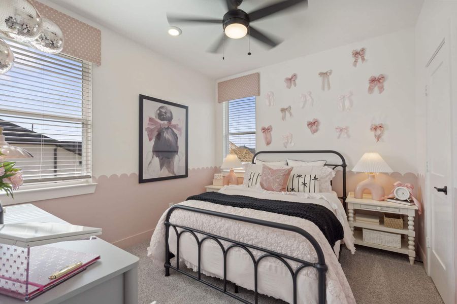 Furnished interior view inside a new home in Meridiana, Manvel (Image 32).