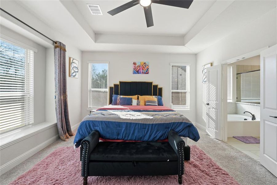 Furnished interior view inside a new home in , Midlothian (Image 29).