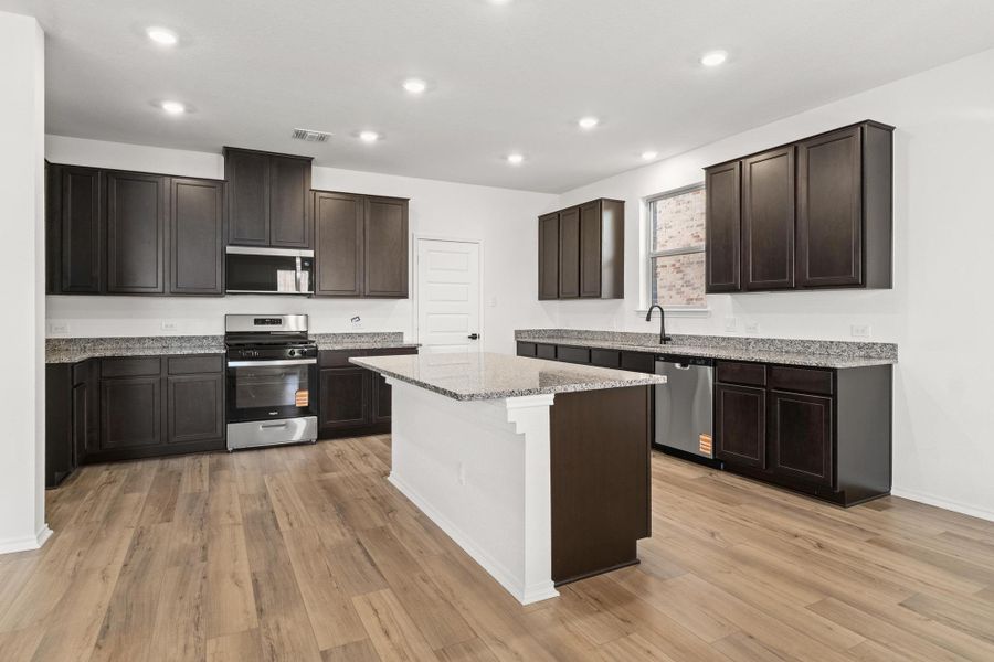 Furnished interior view inside a new home in Salerno - Heritage Collection, Round Rock (Image 11).