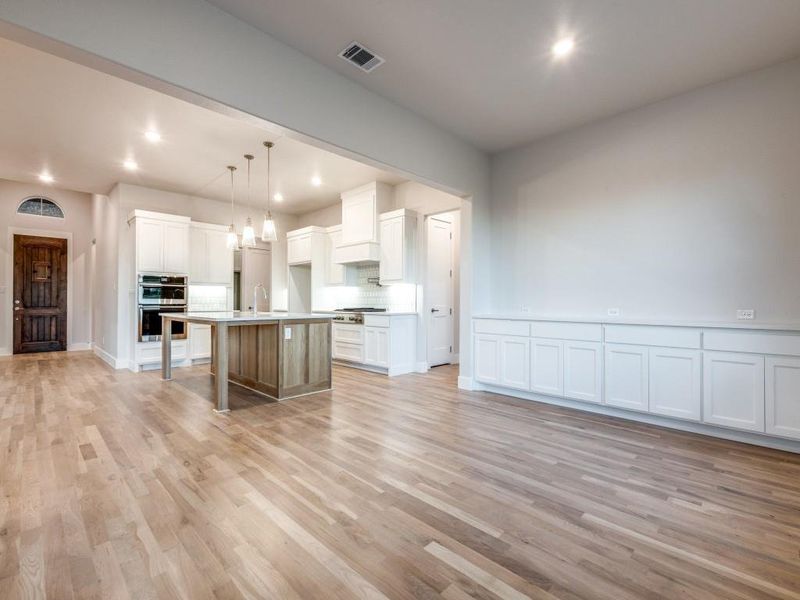 Furnished interior view inside a new home in , McKinney (Image 13).