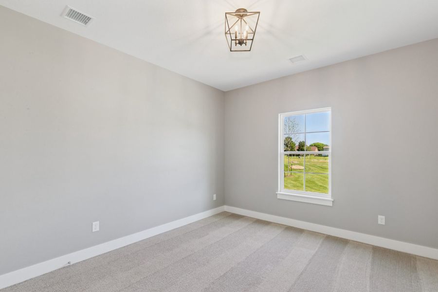 Spacious, unfurnished interior of a new home in The Courtyards at The Moorings, Wichita (Image 13). Spacious, unfurnished interior of a new home in The Courtyards at The Moorings, Wichita (Image 13).
