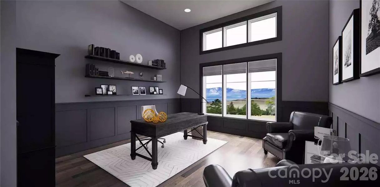 Furnished interior view inside a new home in , Denver (Image 18).