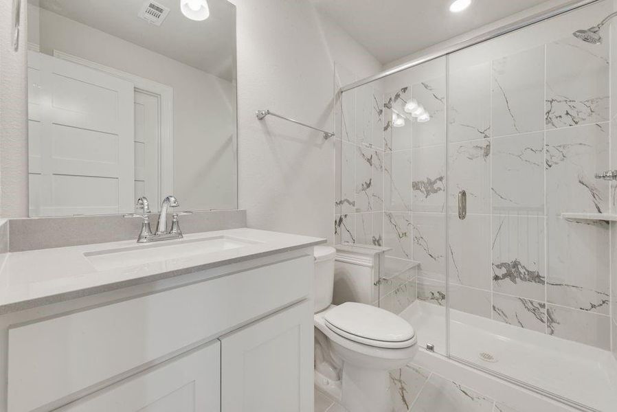 Furnished interior view inside a new home in Wellspring Estates, Celina (Image 6). Furnished interior view inside a new home in Wellspring Estates, Celina (Image 6).