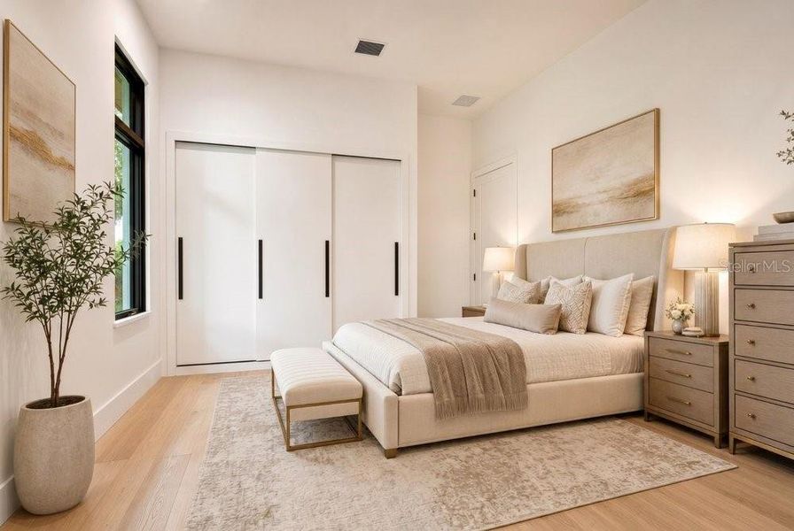 Furnished interior view inside a new home in , Windermere (Image 40).