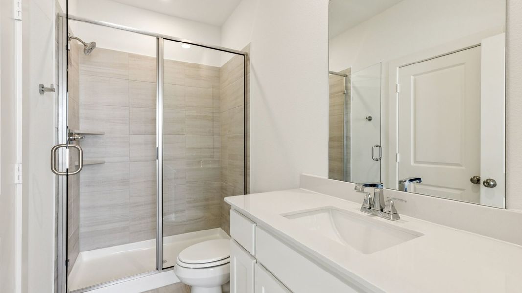 Representative furnished interior of a home built from the Tristan by Normandy Homes in Rainwater Crossing, Celina (Image 6).