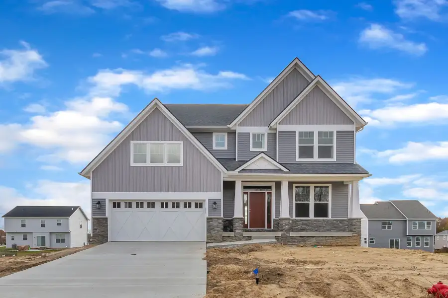 Representative exterior photo of a completed home built from the The Chesterfield by Norfolk Homes in Offsite Builds Southern Michigan, Ann Arbor, MI (Image 32).