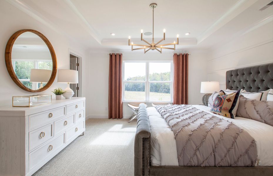Furnished interior view inside a new home in Forest Creek, Waxhaw (Image 7).