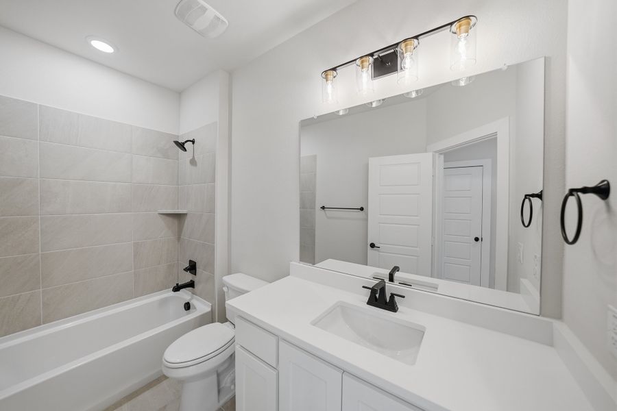 Furnished interior view inside a new home in Aster Park, McKinney (Image 13).