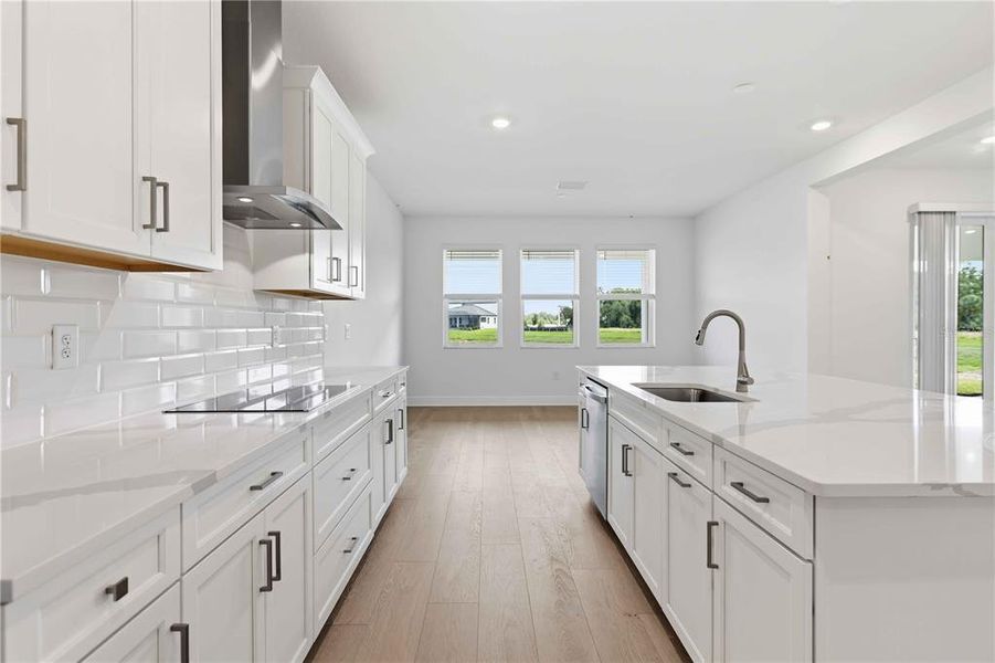 Furnished interior view inside a new home in Creeks Edge at Twin Rivers, Parrish (Image 10).
