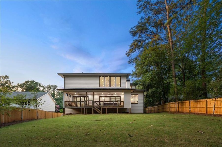 Exterior details and patio area of a home in , Sandy Springs (Image 27).