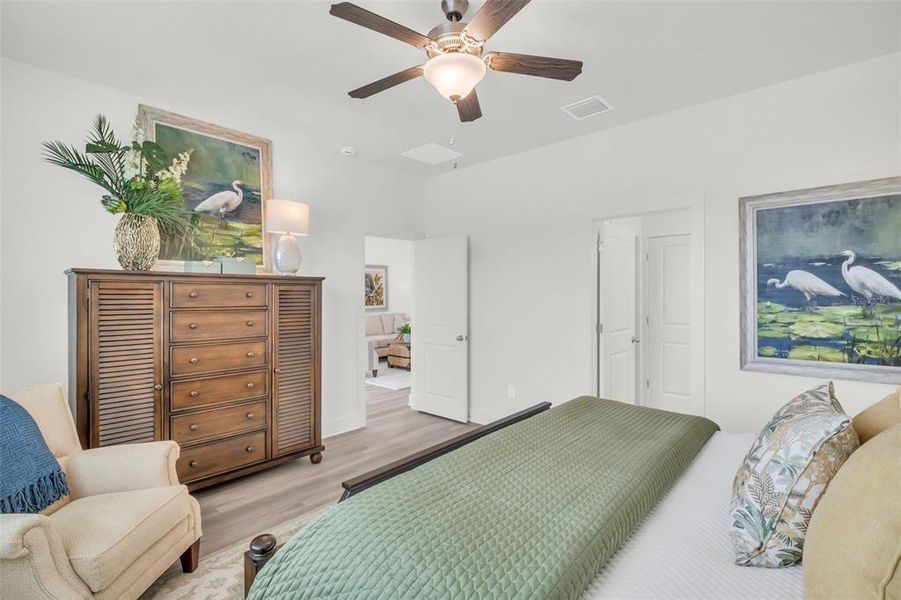Furnished interior view inside a new home in , Hudson (Image 19).