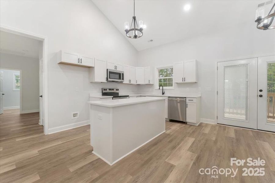 Furnished interior view inside a new home in , Bessemer City (Image 7). Furnished interior view inside a new home in , Bessemer City (Image 7).