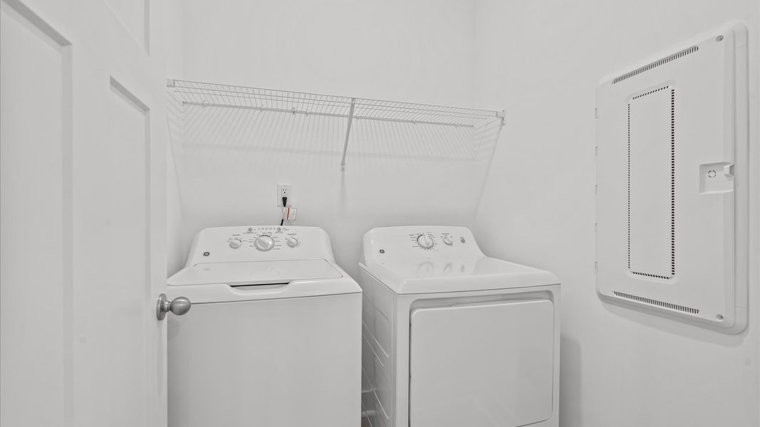 Furnished interior view inside a new home in Pelham Crossing, Greenville (Image 15).