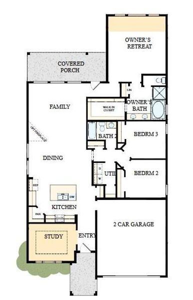 The success of a floor plan is the way you can move through it…You’ll be amazed at how well this home lives…We call it traffic patterns.