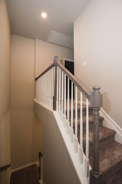 Representative unfurnished interior of a home built from the Cadence Unit B by Piedmont Residential in Ross Pointe, Kennesaw (Image 22).